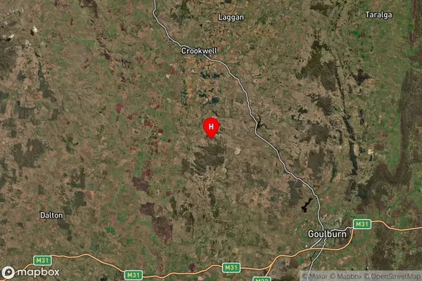 Bannister,New South Wales Satellite Map