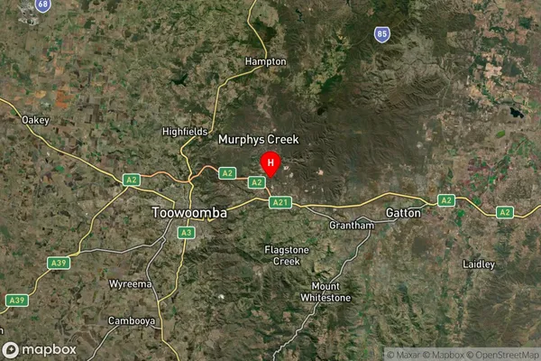 Lockyer,Queensland Satellite Map