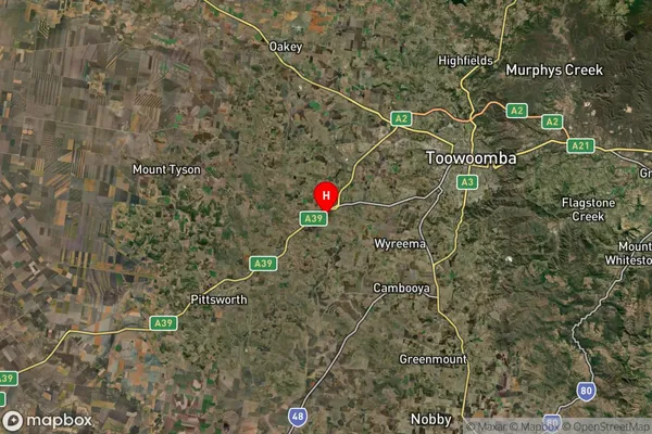 Athol,Queensland Satellite Map