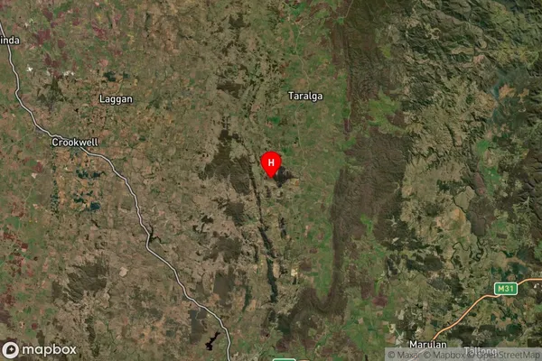 Chatsbury,New South Wales Satellite Map