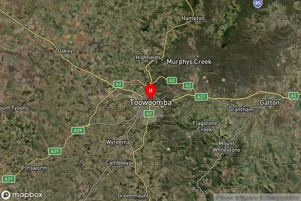 Eastlake,Queensland Satellite Map