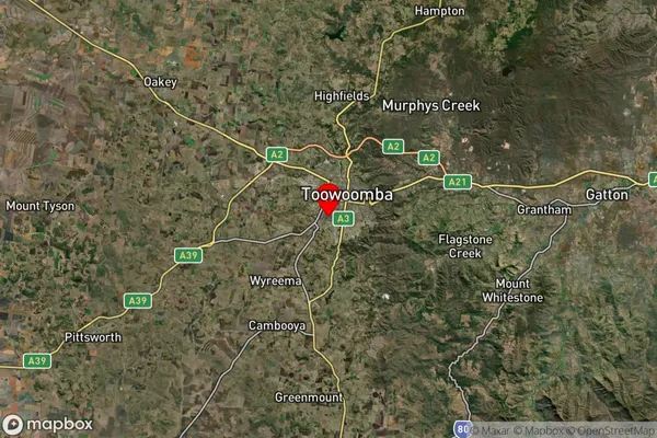 Macdonaldtown,Queensland Satellite Map