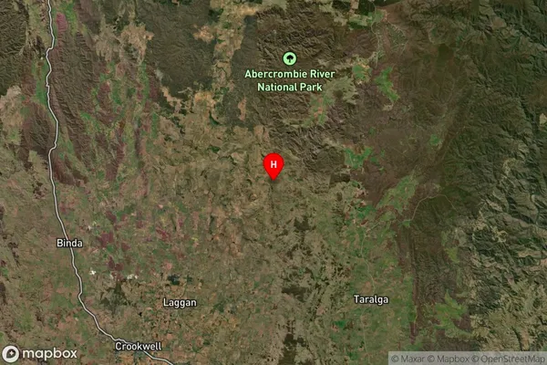 Golspie,New South Wales Satellite Map