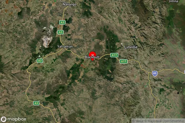 Blackbutt South,Queensland Satellite Map