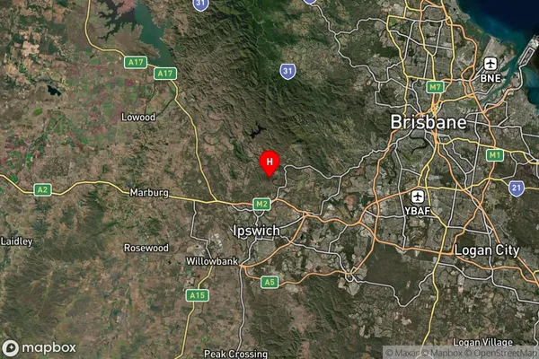 Blackwall,Queensland Satellite Map