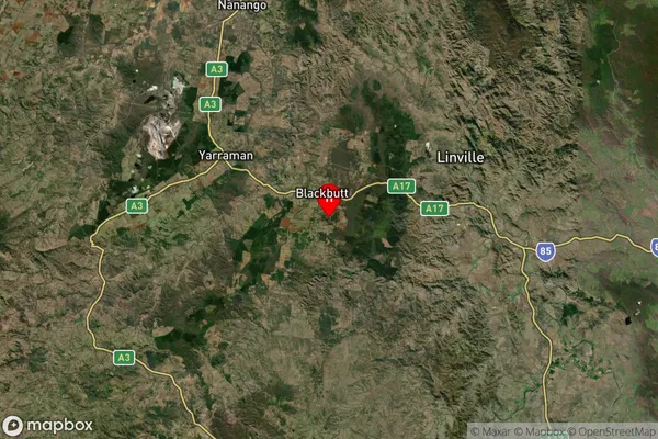 Cherry Creek,Queensland Satellite Map