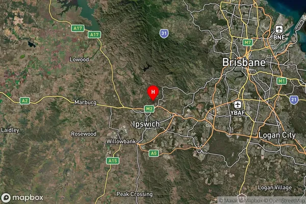 Chuwar,Queensland Satellite Map