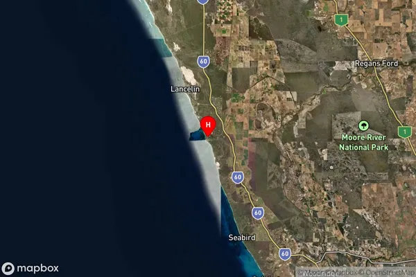 Ledge Point,Western Australia Satellite Map