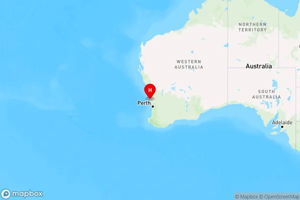 Nilgen,Western Australia Region Map