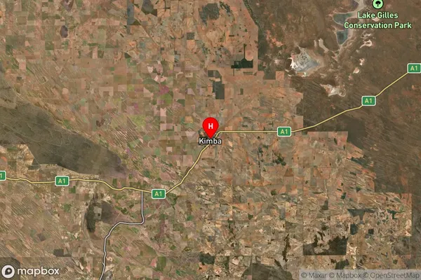 Kimba,South Australia Satellite Map