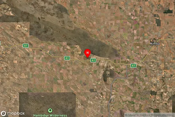 Panitya,South Australia Satellite Map