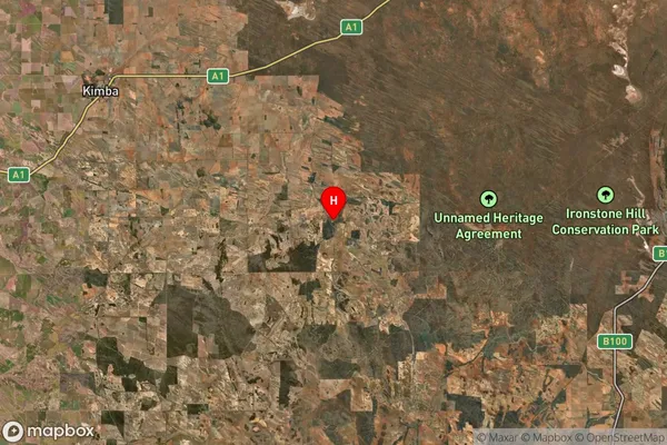 Yalanda,South Australia Satellite Map