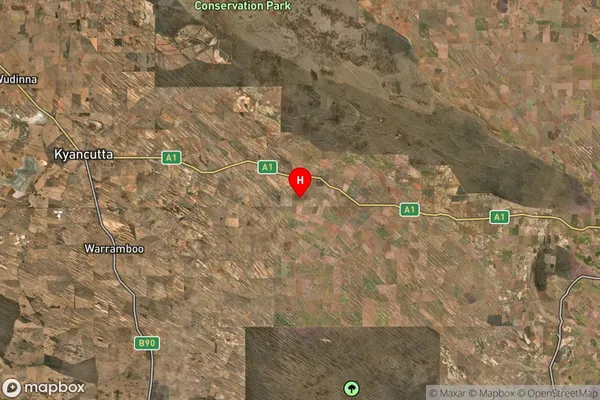 Koongawa,South Australia Satellite Map