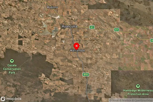 Warramboo,South Australia Satellite Map