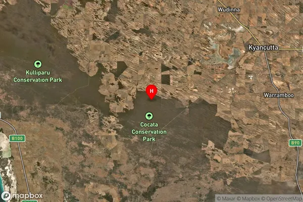 Cocata,South Australia Satellite Map