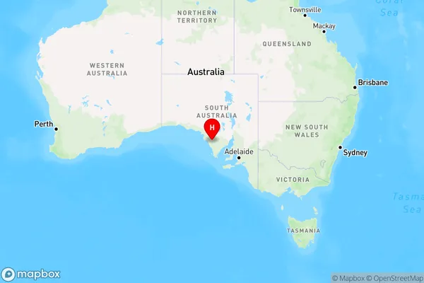 Cocata,South Australia Region Map