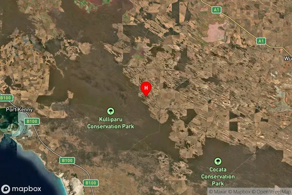 Mount Damper,South Australia Satellite Map