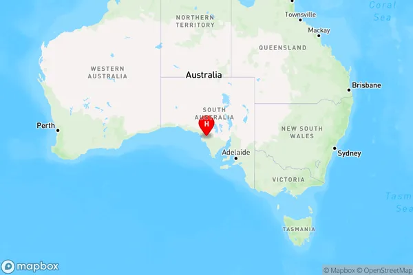 Poochera,South Australia Region Map