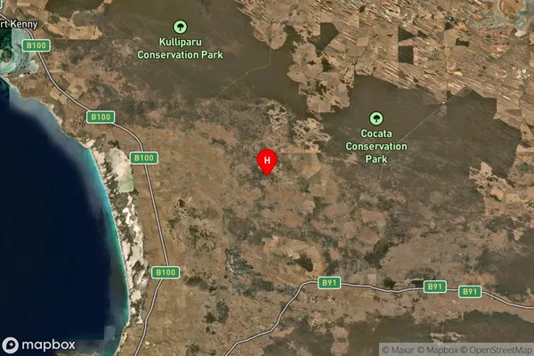 Mount Wedge,South Australia Satellite Map