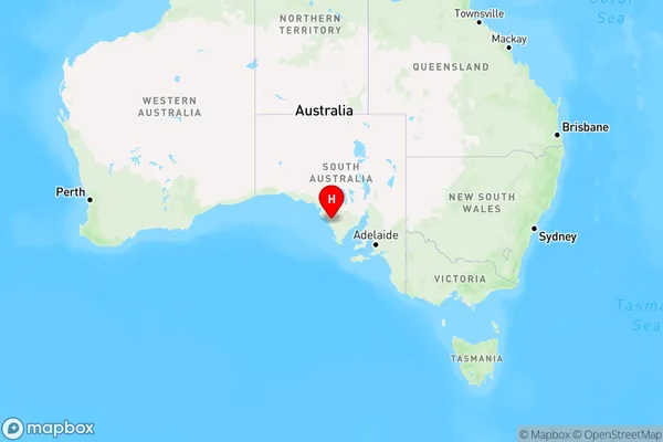 Mount Wedge,South Australia Region Map