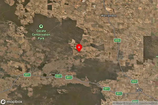 Palkagee,South Australia Satellite Map