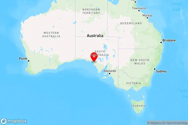 Carawa,South Australia Region Map