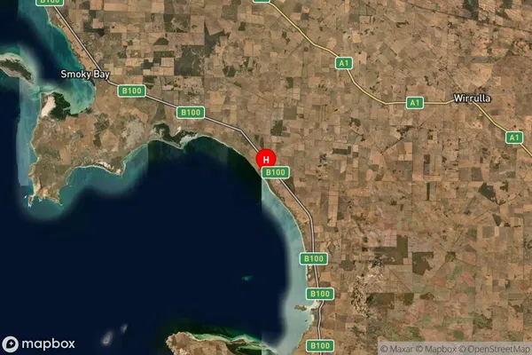 Haslam,South Australia Satellite Map