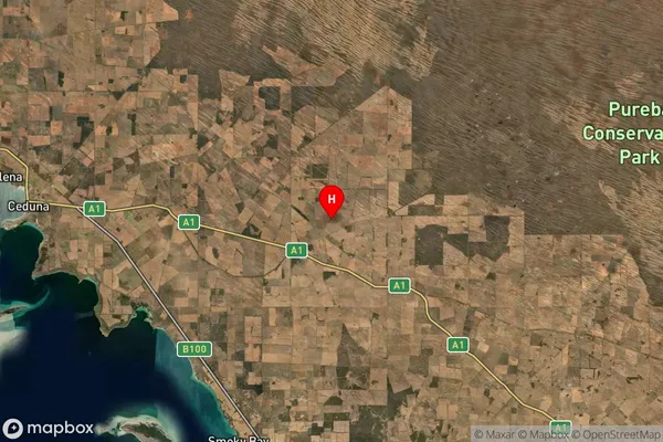 Mudamuckla,South Australia Satellite Map