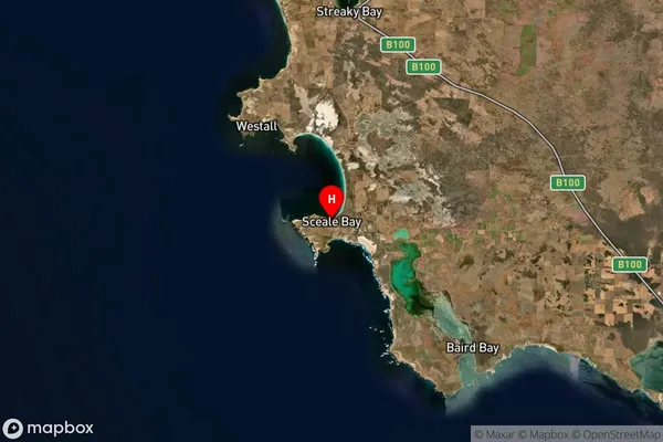 Sceale Bay,South Australia Satellite Map