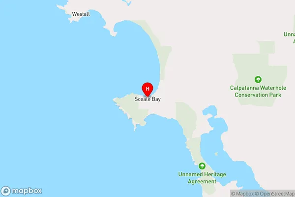 Sceale Bay,South Australia Area Map