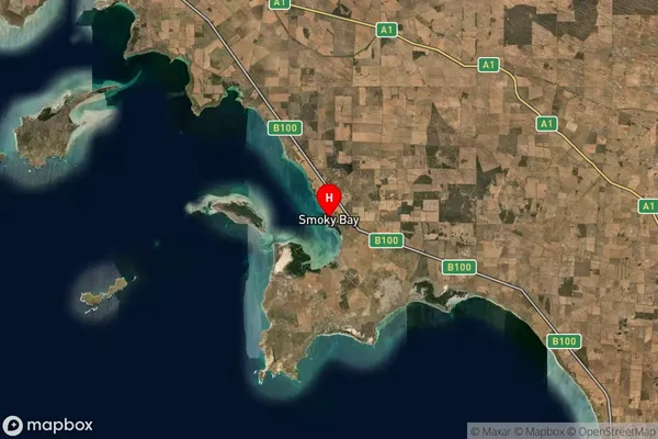 Smoky Bay,South Australia Satellite Map