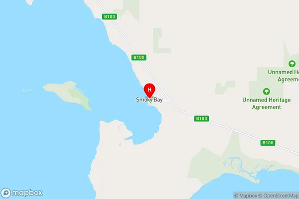 Smoky Bay,South Australia Area Map