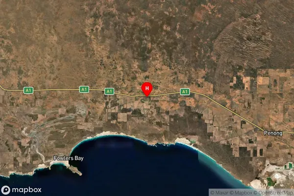 Bookabie,South Australia Satellite Map