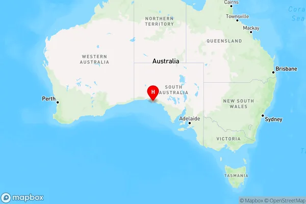 Coorabie,South Australia Region Map