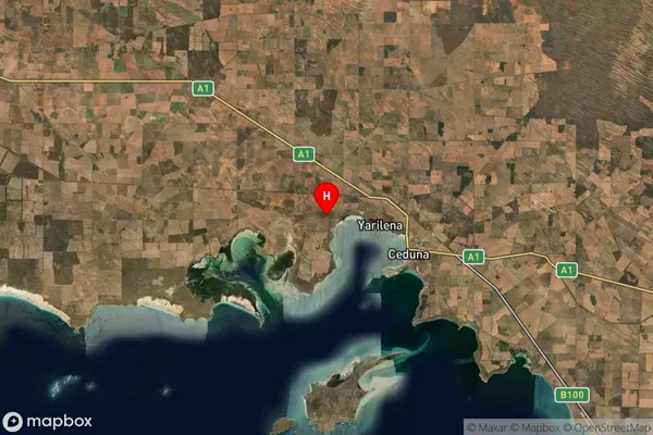 Denial Bay,South Australia Satellite Map