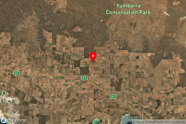 Koonibba,South Australia Satellite Map