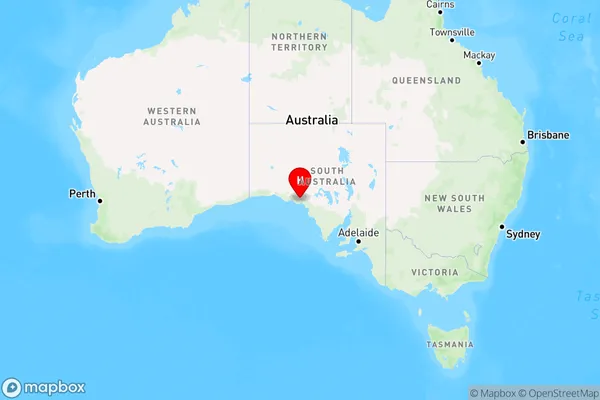 Koonibba,South Australia Region Map