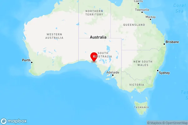 Uworra,South Australia Region Map