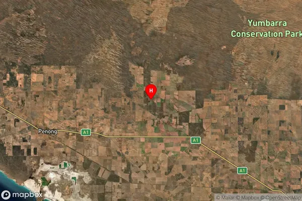 White Well Corner,South Australia Satellite Map