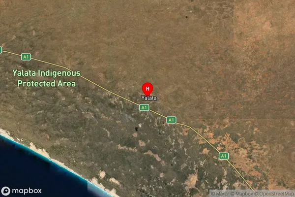 Yalata,South Australia Satellite Map