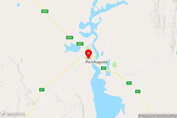 Port Augusta West,South Australia Area Map