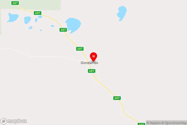 Glendambo,South Australia Area Map