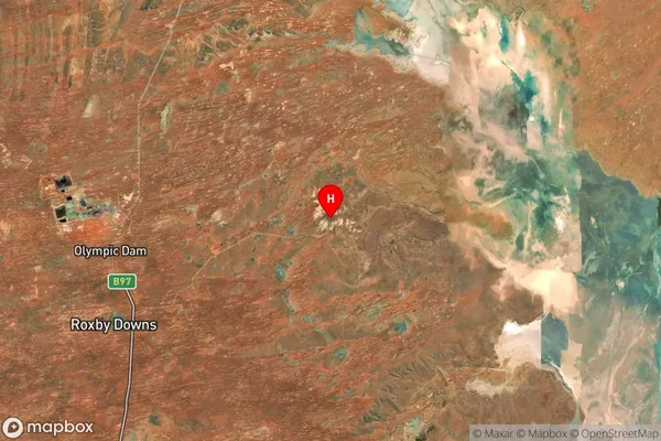 Andamooka,South Australia Satellite Map