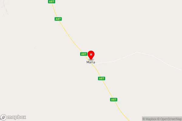 Marla,South Australia Area Map