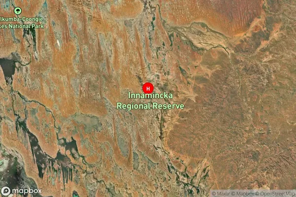 Innamincka,South Australia Satellite Map