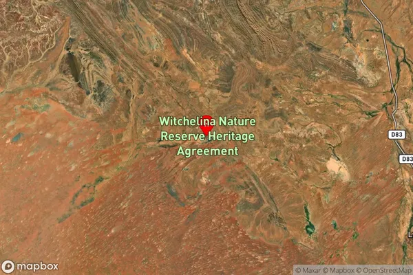 Witchelina,South Australia Satellite Map