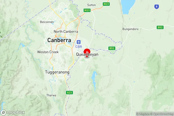 Karabar, New South Wales Region Map