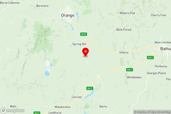 Blayney, New South Wales Region Map