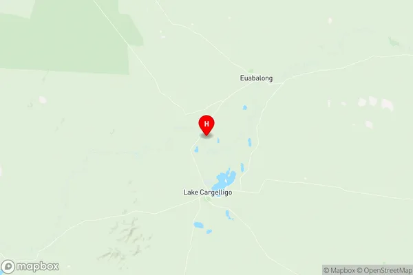 Cobar, New South Wales Region Map