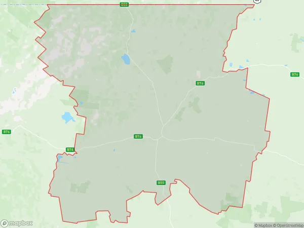 ZipCode 2832 Areas Map for Walgett - Lightning Ridge